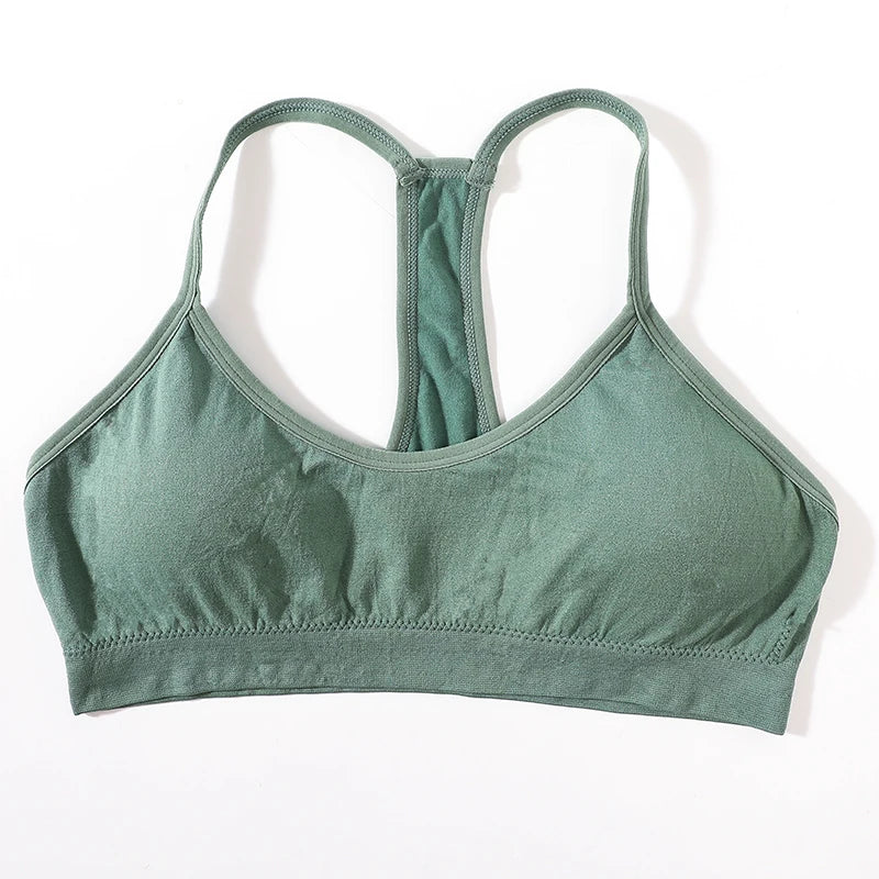 Women Seamless Bra Wireless Underwear Brassiere Sports Tank Top B C Cup Sexy Lingerie Soft Intimates Female Backless Tube Bra
