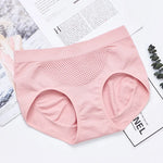 Plus Size Women Tummy Control Briefs Sexy Lingerie High Waist Underwear Female Soft Crotch Flexible Panties Comfort Intimates