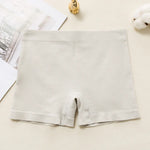 1PC Seamless Panties Women BoyShorts Push-Up Hip Design Cotton Gusset Women's Safety Short Pants Lingerie Solid Color Underwear