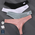 1Pc Cotton Women Panties Big Size M-2XL Briefs Sexy Brand Band Low Waist Underwear Ladies Fashion Panty Girls Intimates Lingerie