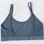 Women Sports Bra Tube Top Push-Up Bra Padded Crop Top Seamless Underwear Female Streetwear Tank Tops Removable Pads Camisole