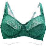 Womens Lace Bras Transparent Underwire Bra Sexy Lingerie Underwear Perspective Plus Size Bralette Large Cup 34-44 B C D DD E F