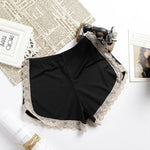 Ice Silk Safety Pants Women Shorts High Rise Underwear Sexy Lingerie Summer Under Skirt Shorts Female Lace Panties