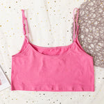 Women Top Female Crop Top Sexy Bralette Top Tee Streetwear Basic Tank Camis Adjustable Strap Seamless Underwear
