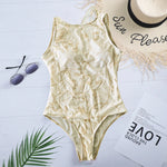 Striped Women One Piece Swimsuit High Quality Swimwear Printed Push Up Monokini Summer Bathing Suit Tropical Bodysuit Female
