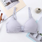 Wire Free Bras For Women Push-Up Bra Sexy Lingerie Padded Bra Top Seamless Underwear Solid Color Brassiere Intimates