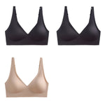 3Pcs/Set Seamless Bras Wire Free Brassiere Women Underwear Female Sexy Lingerie Plunge Underwear & Sleepwears Intimates