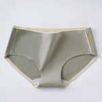 1 Pack Seamless Panties for Women Comfort Underwear Low-Rise Lingerie Ladies Cotton Crotch Briefs M-XL