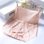 Sexy Lace Shapers Panties Europe Women Seamless Hip Raise Slimming Tummy Control Briefs Transparent 3XL Plus Size Lingerie