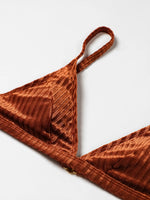 ZTVitality Sexy Push Up Bikini 2025 Hot Sale Straps Padded Bra Pit Strip Velvet Swimsuit Female High Leg Swimwear Women Biquini
