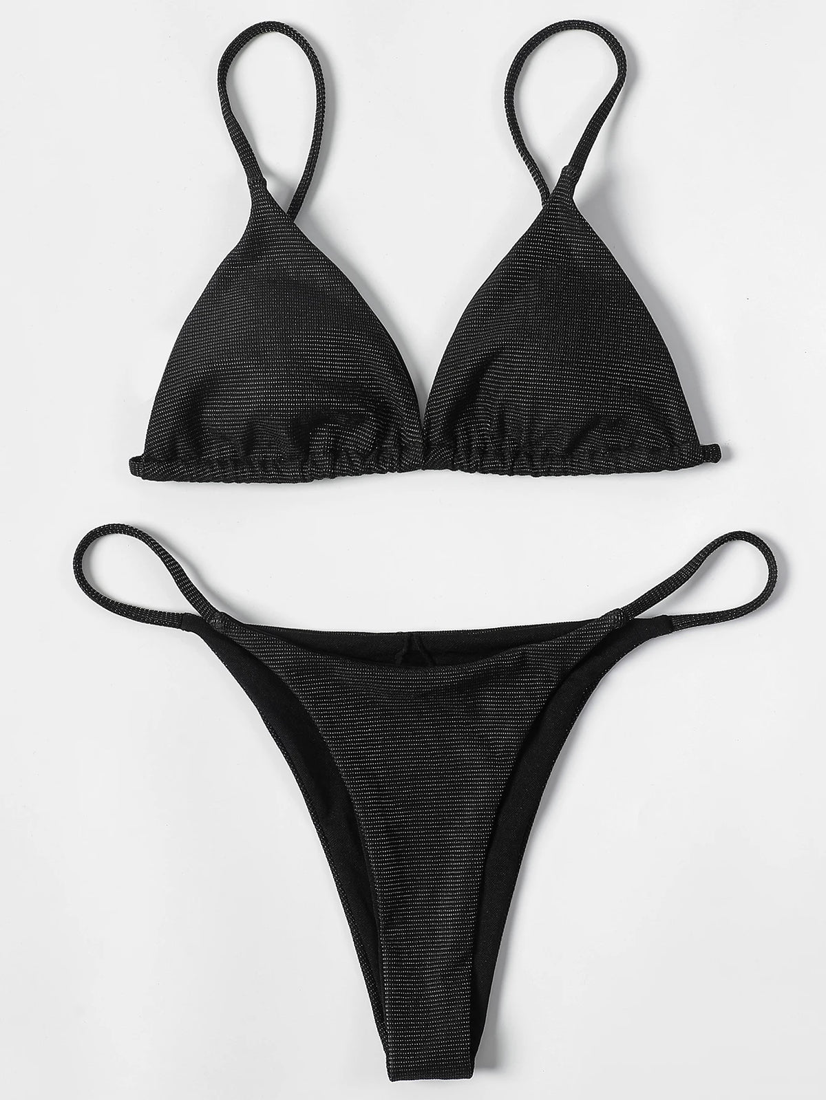 ZTVitality Shiny Sexy Micro Bikini 2022 New Arrival Push Up Low Waist Bandage Swimsuit Women Swimwear Brazilian Bathing Suit S-L