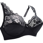 Bras For Womens Lingerie Floral Lace Bra Underwire Brassiere PerspectivePlus Size Bralette Female Sexy Underwear Tops
