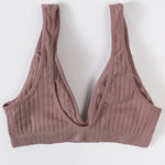Seamless Bras For Women Push Up Bra V-Neck Bra Tops Female Non-wire Brassiere Sports Underwear Backless Sexy Lingerie S-XL