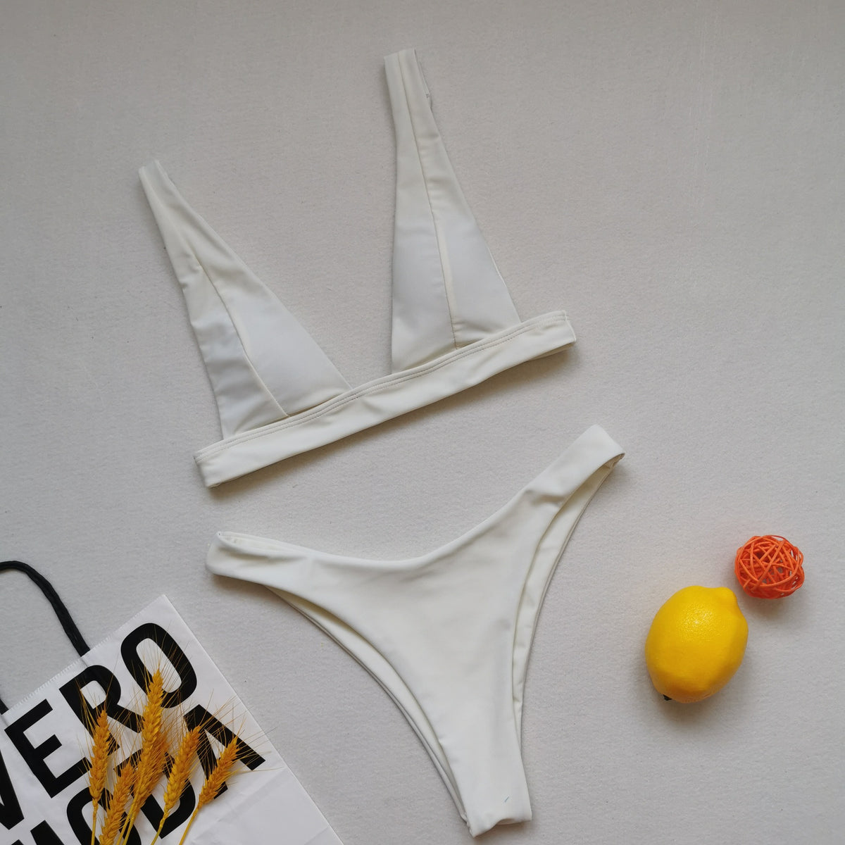 2025 Brazilian Triangle Bikinis High Cut bikini Women Swimsuit Female Swimwear Two pieces bikini Set Bather Bathing Suit Swim