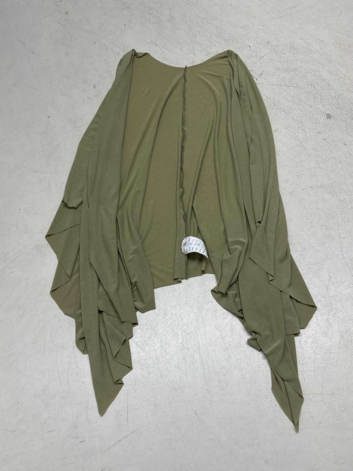Retro Mori Green Dress Slimming Batwing Sleeves Sun Protection Cardigan Cinched Slimming Maxi Dress Two Piece Sets