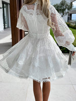 Sexy Lace Long Sleeve Dress