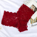 Women's Briefs Sexy Lace Mesh Panties Perspective Underwear Low Waist Solid Color Briefs Breathable Intimates Female Lingerie