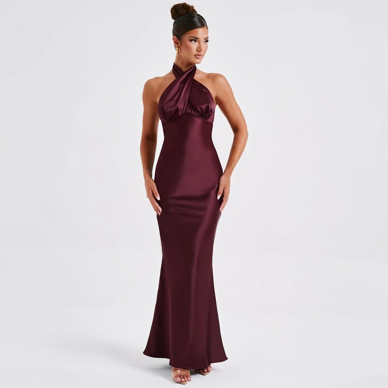 Summer Elegant Backless Sleeveless Dress Elegant Dress Women