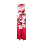 Summer High Class Elegant Sexy Bandeau Slim Fit Long Holiday Dress