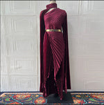 Summer Long Shawl Split Graceful Formal Dress Belt Dress