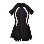 One Piece Swimsuit Skirt Style Plus Size Slimming and Belly Covering Style Hot Spring Bikini Swimsuit for Women