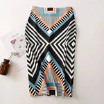 Spring Summer Women Y2K High Waist Midi Pencil Chiffon Skirts Slim Bodycon Vintage Hip Raise Korean Fashion Clothes UOV5