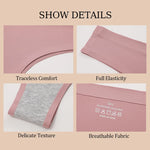 3PCS Seamless Maillard Panties Ultra-thin Brazilian panties Women Ice Silk Underwear Sexy Panty Low Waist G-string Female Solid