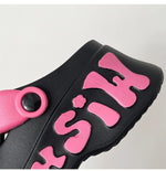 Clogs Thick-soled Slippers Women's Summer 2026 New Style Anti-slip Height-increasing Sandals and Slippers for Outdoor Wear