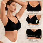 Women's Push-Up Seamless Wireless Bralette - Sexy Everyday Comfort Lingerie, Seamless U-Back Desig Yoga Fitness Dance Bra