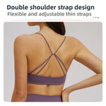 Back Beauty Sports Bra Anti-Sweat Fitness Top Women Sports Underwear Yoga Bra Shockproof Top Push Up Sport Bra Gym Workout Top
