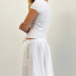 Women's Summer Solid Color Casual Shirt Short Sleeve Deep V Neck Lace Trim Buton Up Party Sweet Crop Tops