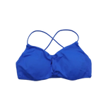 Gym Sports Bra Women Strappy Seamless Yoga Bra Padded Cross Back Gym Bras V Scoop Workout Crop Top Running Yoga Tops Fitness