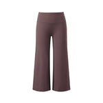 Women Solid Color Capri Pants High Waist Skinny 3/4 Length Flared Pants Casual Loose Fit Cropped Jogging Trousers Daily Summer