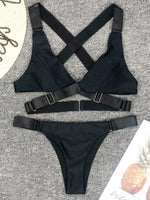 Sexy Brazilian Velvet Bikini 2025 Women Swimsuit Female Swimwear Two Pieces Bikini set Adjust Bandage Bather Bathing Suit Swim