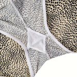 1pcs Mid Rise Leopard Print Women Boyshort Breathable Comfortable Female Underpants Lingerie Women 's Panties Underwear