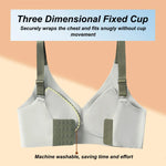 Push-Up Bra Women Seamless Ladies Underwear V-neck No Steel Ring Adjustable Comfortable Thin Top Bra Breathable Gathered