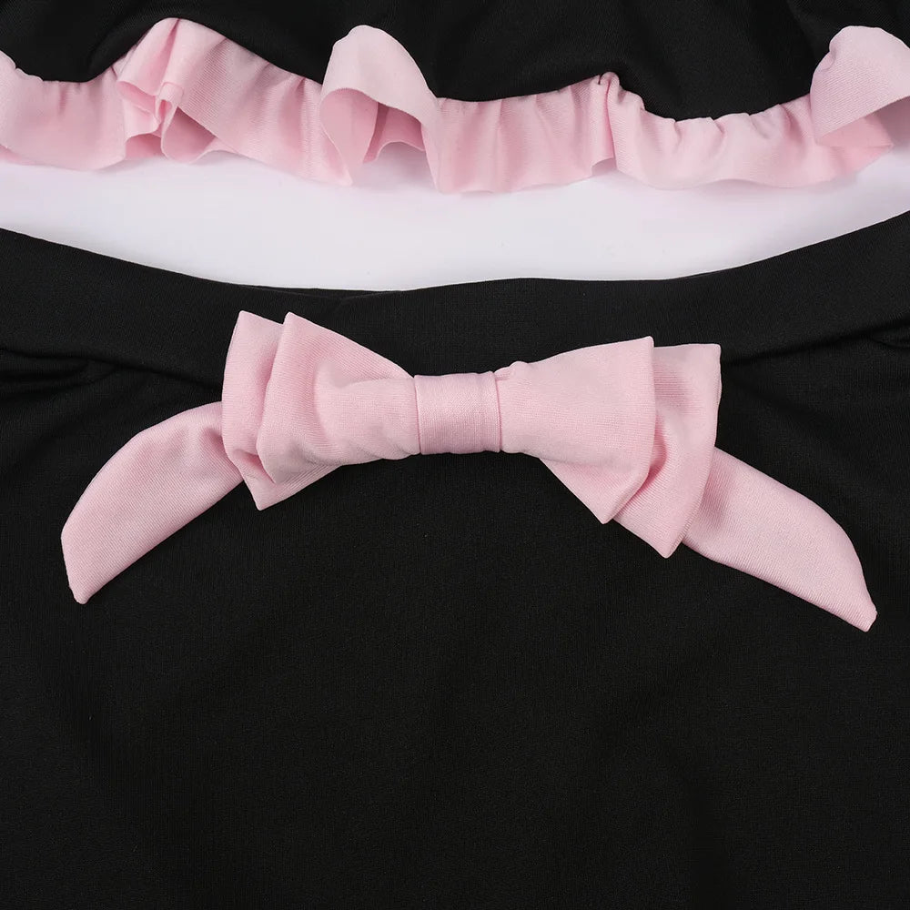 New and Popular Swimsuit for Women, Summer Split Skirt Style, High-end Feeling, Small Stature, Slimming Swimsuit Wholesale
