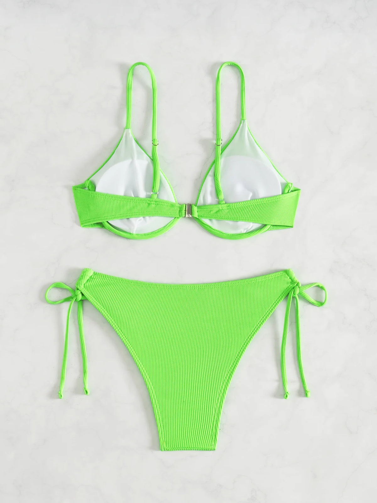 ZTVitality Solid Underwire Sexy Bikini 2025 New Arrival Biquini Padded Push Up Bandage Swimsuit Women Swimwear Summer Beachwear