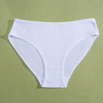 Women's Seamless Cotton Briefs Women Panties Solid Color Breathable Underwear Female Low Waist Soft Lingerie S-XXL