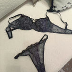 Leopard Print Bra for Women Sets High Quality Backless Sexy Hot Bra Brief Sets Lace Push-up Underwear Women's Intimates
