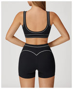 Women Shockproof Sports Bra Gym Fitness Running Yoga Vest Female Integrated Pilates Training Workout Breathable Sports Underwear
