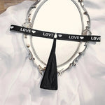 1pcs Letter Low Waist Fashion Sexy Women Thongs Sexy Lingerie Breathable Lady G-string Underwear T-back Black Female Panties