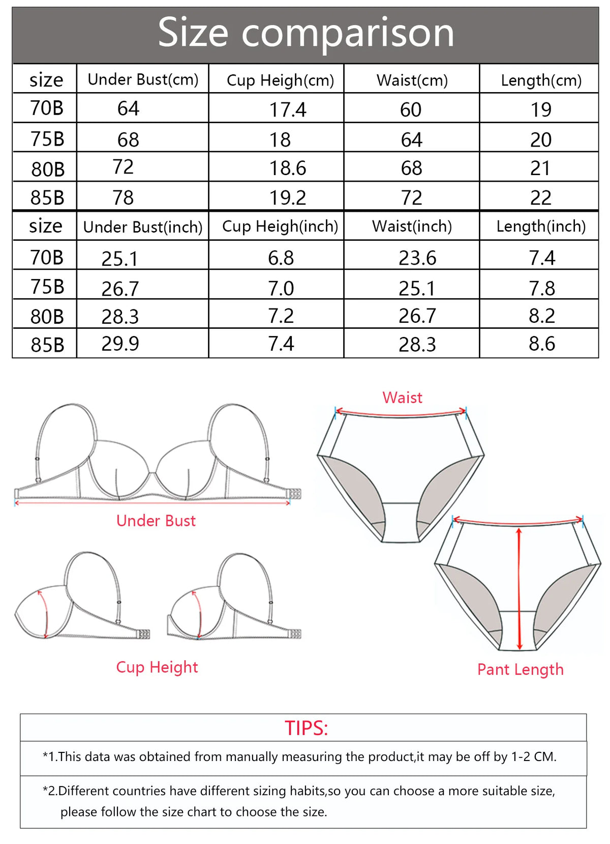 Red two-piece lace front button brassiere set without steel ring sexy Lingerie for women underwear push up bra J2022