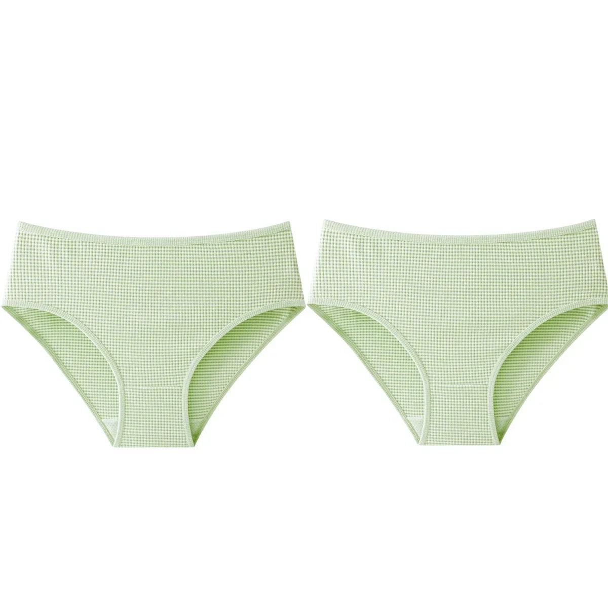2Pcs/Set Women High Rise Panties Seamless Underwear Winter Warm Underpants Breathable Briefs Female Sexy Lingerie