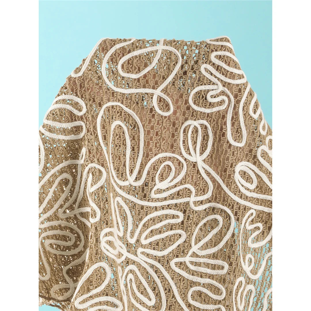 With Sarong Halter Printed Bikini Women Swimwear Female Swimsuit Padded Bather Bathing Suit Swim Three-pieces Bikini set K8073