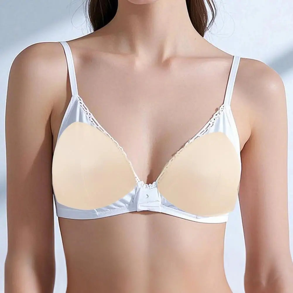 Bra Pads Inserts Sewed Stitched Push Up Bra Pads for Sports Bra Removable Breast Enhancers for Swimsuits Bikini Top
