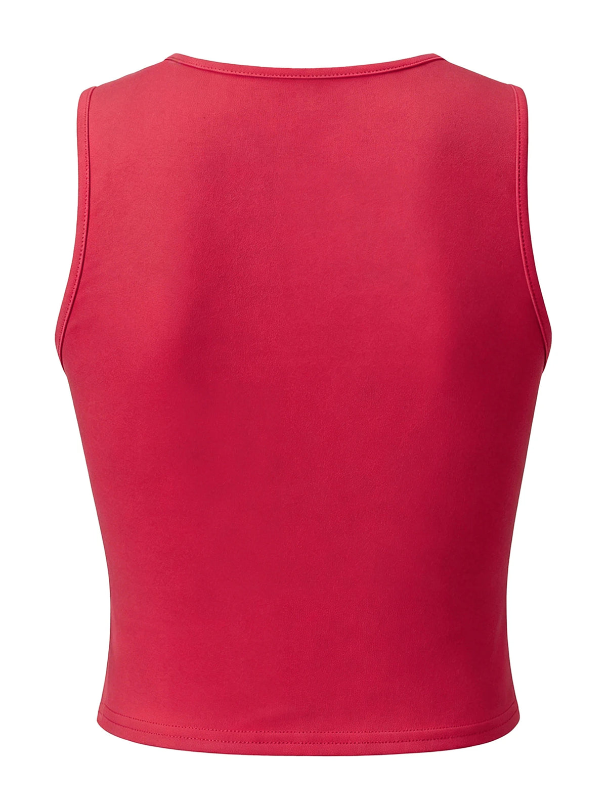 2026 Fashion Women Front Tie-ups Vest Casual Stylish Sleeveless Slim Fit Solid Color Tank Tops Summer Streetwear