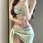 New Swimsuit Women Micro Bikini Bathing Suit Fashion Sexy Summer New Model Korean Version Cinjunto De Dos Piezas Mujer 2025