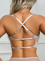 Ultra thin sexy spacer bra hang neck underwear breathable U back backless bralette underwire push up invisible bra