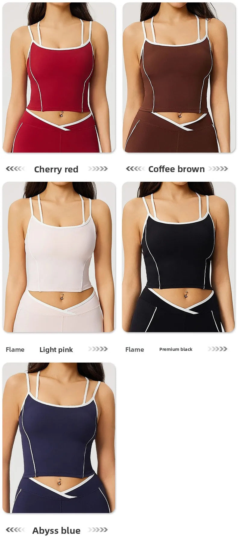 Sports Bra High Lmpact Sports Bra Women Sexy Yoga Fitness Top Workout Sports Underwear Push-Up Bra Sportswear Sports Top Female